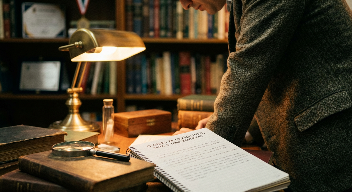 O Cheiro da Cocaína: Mitos, Fatos e Como Identificar