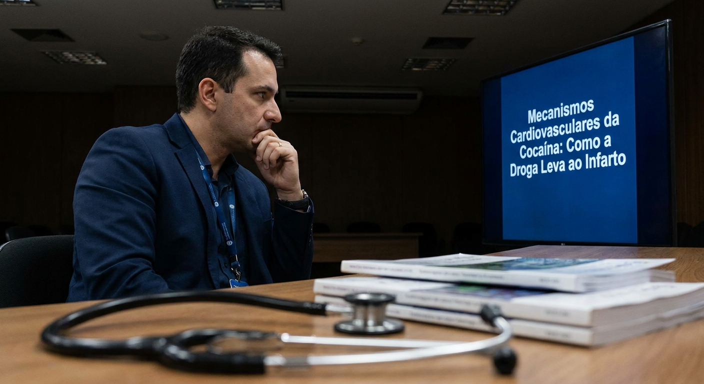 Mecanismos Cardiovasculares da Cocaína: Como a Droga Leva ao Infarto